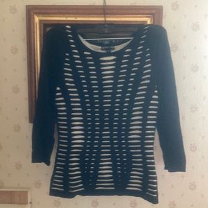 Express light black sweater